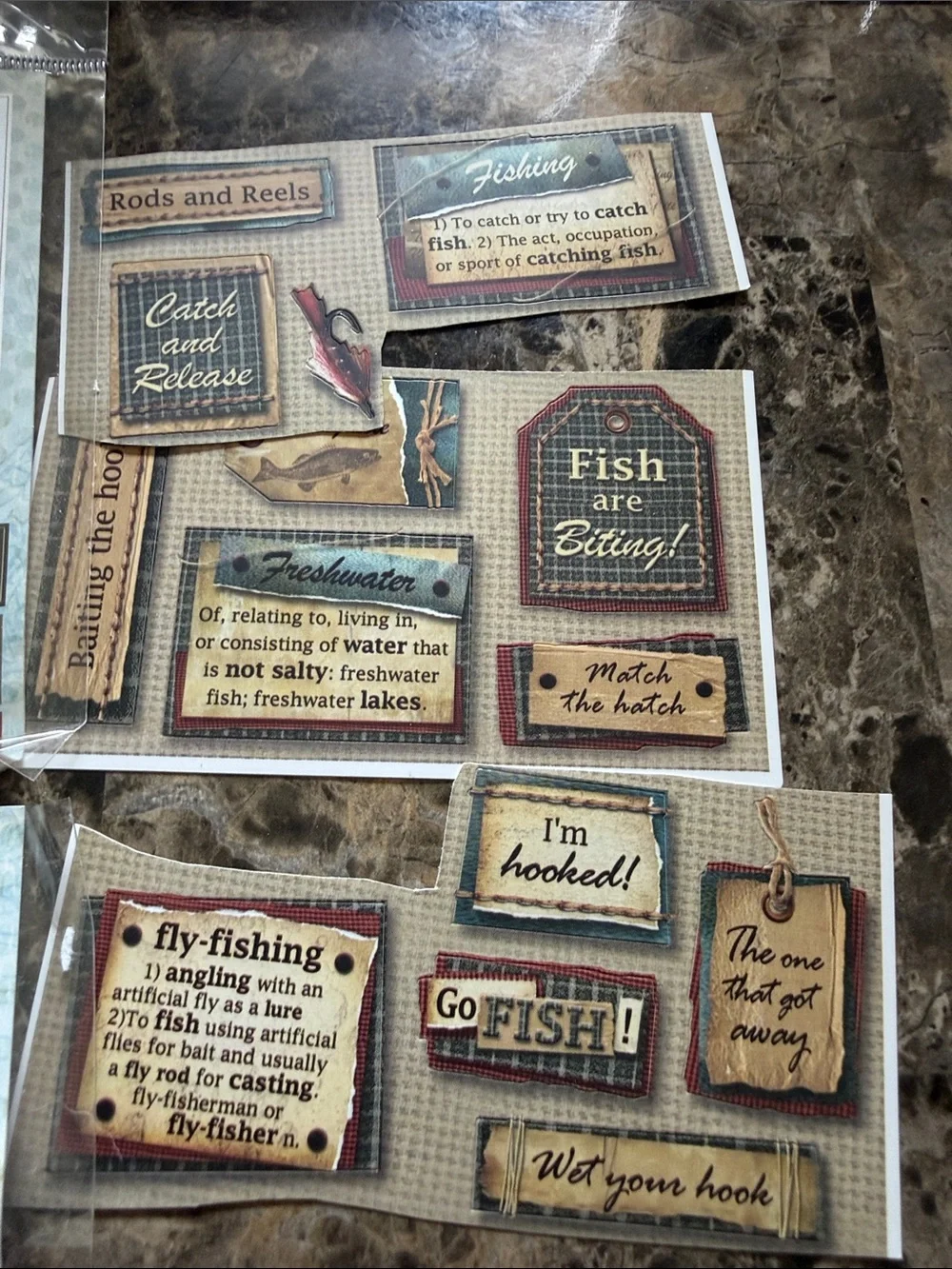 Misc Outdoors Scrapbooking Stickers